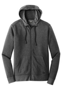 new era men's full zip fleece hoodie