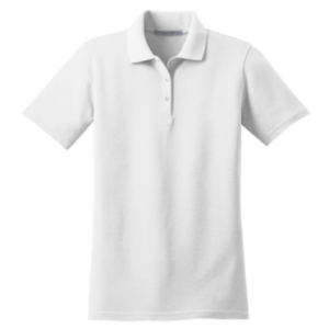ladies short sleeve work polo