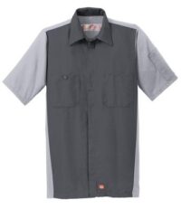 Red Kap® Men's Short Sleeve Ripstop Crew Shirt