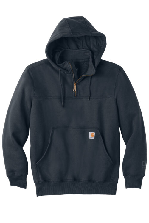 Carhartt ® Rain Defender ® Paxton Heavyweight Hooded Zip Mock Sweatshirt - Image 3