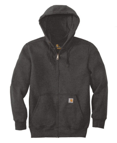 carhartt men's full zip hooded sweatshirt