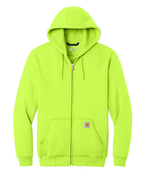 carhartt men's midweight full zip hooded sweatshirt