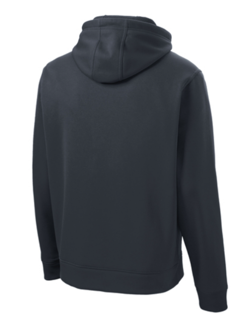 sport tek men's repel fleece pullover hoodie