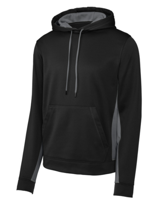 sport tek men's fleece pullover hoodie