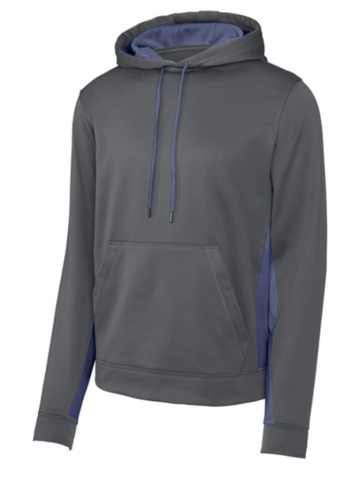 sport tek men's fleece pullover hoodie