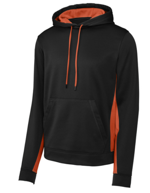 sport tek men's fleece pullover hoodie