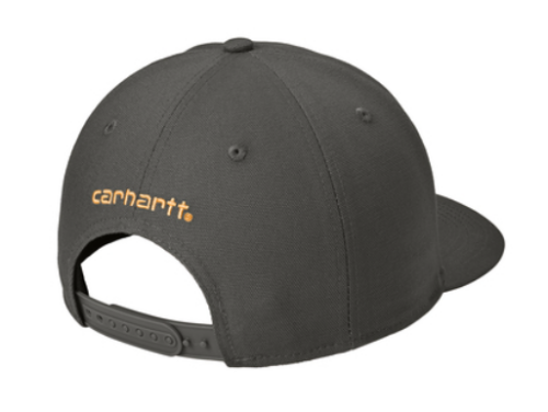 structured cotton duck canvas cap