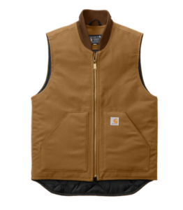 men's carhartt work vest