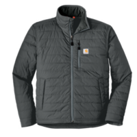 carhartt men's insulated full zip work jacket