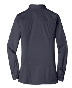 ladies professional long sleeve button up