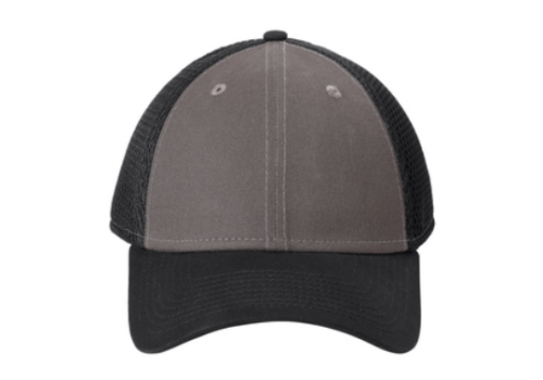 mid-profile structured mesh back cap