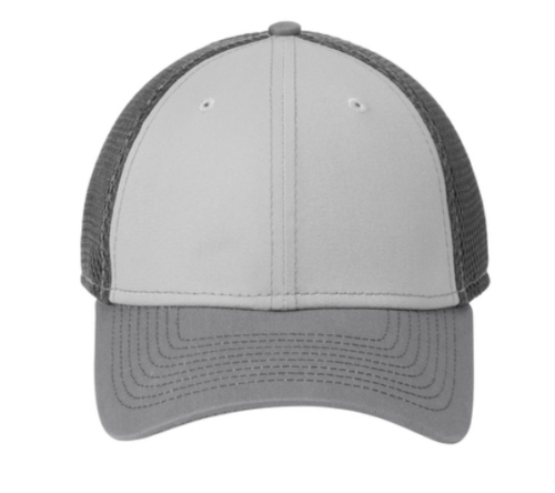 New Era fitted stretch mesh cap