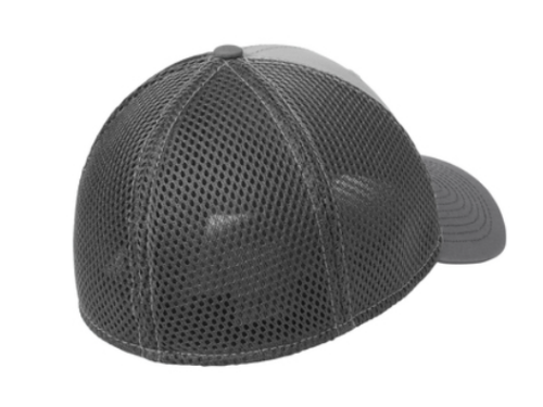 New Era fitted stretch mesh cap