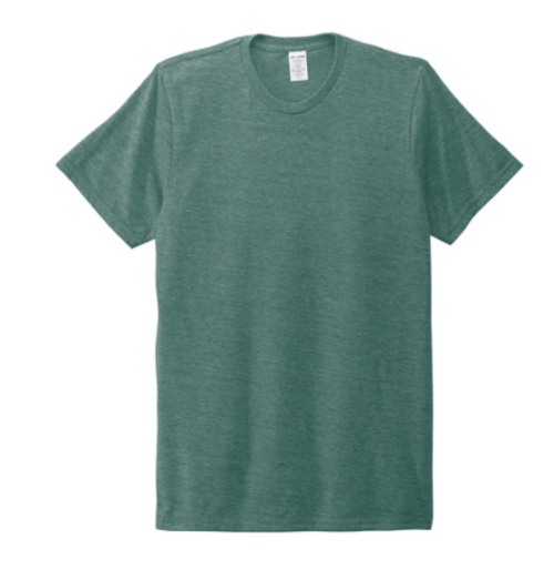 men's triblend t-shirt sustainable