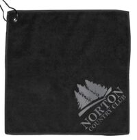 Microfiber Golf Towel with Metal Grommet and Clip