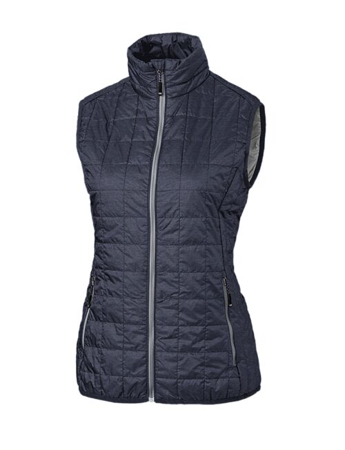 Ladies Rainier Insulated Full Zip Puffer Vest - Image 3