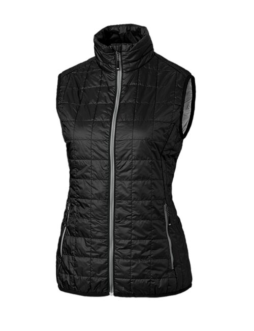 Ladies Rainier Insulated Full Zip Puffer Vest - Image 2