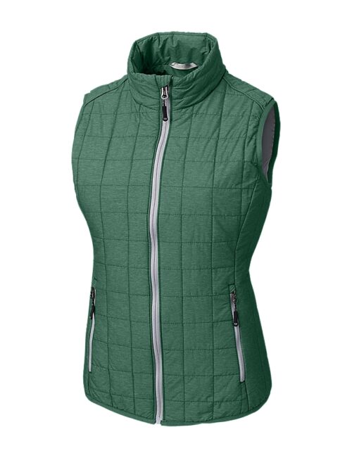 Ladies Rainier Insulated Full Zip Puffer Vest - Image 6
