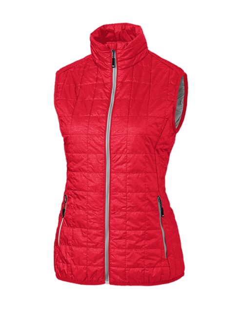 Ladies Rainier Insulated Full Zip Puffer Vest - Image 8