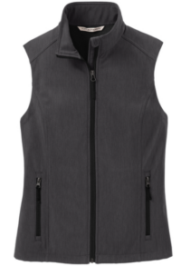 ladies soft shell vest