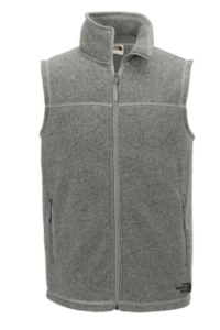 men's North Face sweater vest