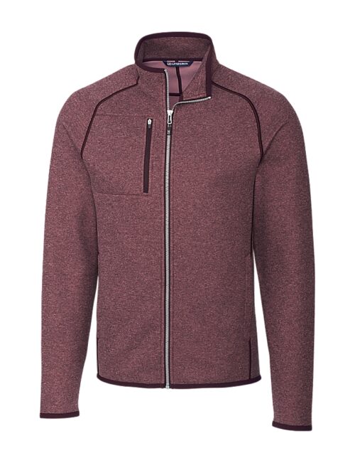 Mens Mainsail Full Zip Sweater Knit Jacket - Image 3