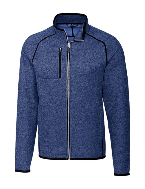 Mens Mainsail Full Zip Sweater Knit Jacket - Image 7