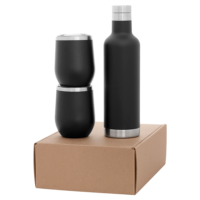 Drinkware Gift Set (2cece mugs + noir )