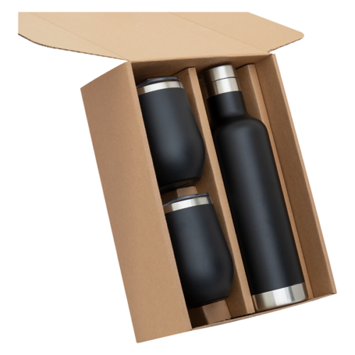 Drinkware Gift Set (2cece mugs + noir ) - Image 3