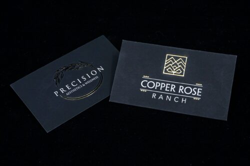 Business Cards | Suede Raised Foil - Image 2