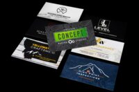 Business Cards | Suede with Raised Spot UV