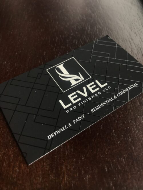 Business Cards | Suede with Raised Spot UV - Image 3