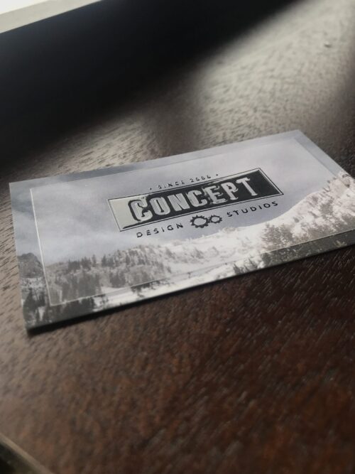 Business Cards | Suede with Raised Spot UV - Image 4