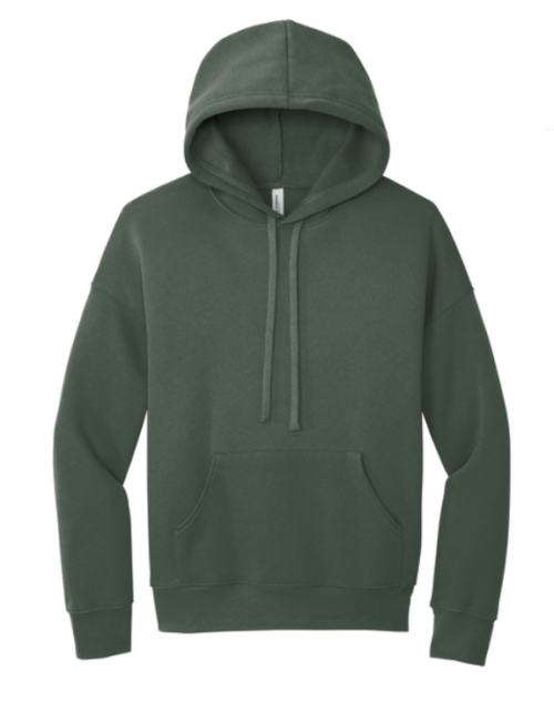 BELLA+CANVAS ® Unisex Sponge Fleece Pullover DTM Hoodie