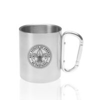 10oz. Carabiner Stainless Steel Mug