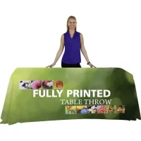 Premium Dye Sublimated Table Throw