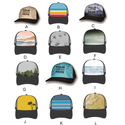 Sublimated Low Profile Trucker Hat - Image 5