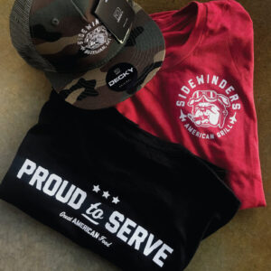 Sidewinders American Grill - Embroidered Branded Hat, Screen-printed Branded Tshirts, Uniforms