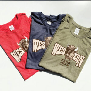 Western Cafe - Custom Branded Retail Apparel