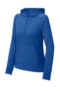 Sport-Tek® Ladies Sport-Wick® Stretch 1/2-Zip Hoodie