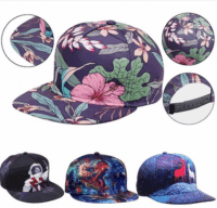 Full Color Snapback Trucker Hat