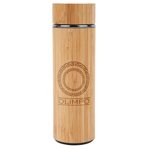 16oz. Vacuum-Sealed Eco Bamboo Bottle - Image 2