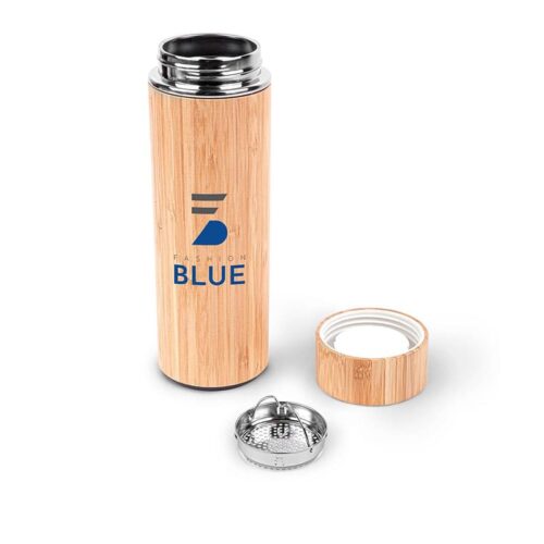 16oz. Vacuum-Sealed Eco Bamboo Bottle - Image 3