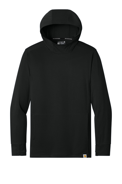 Carhartt Force® Sun Defender™ Long Sleeve Hooded T-Shirt - Image 3