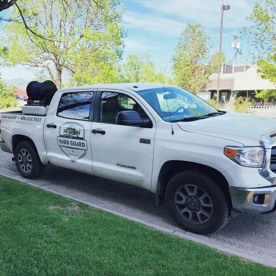 Yard Guard vehicle graphics
