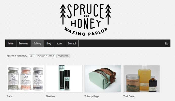 New Website – Spruce & Honey Waxing Parlor