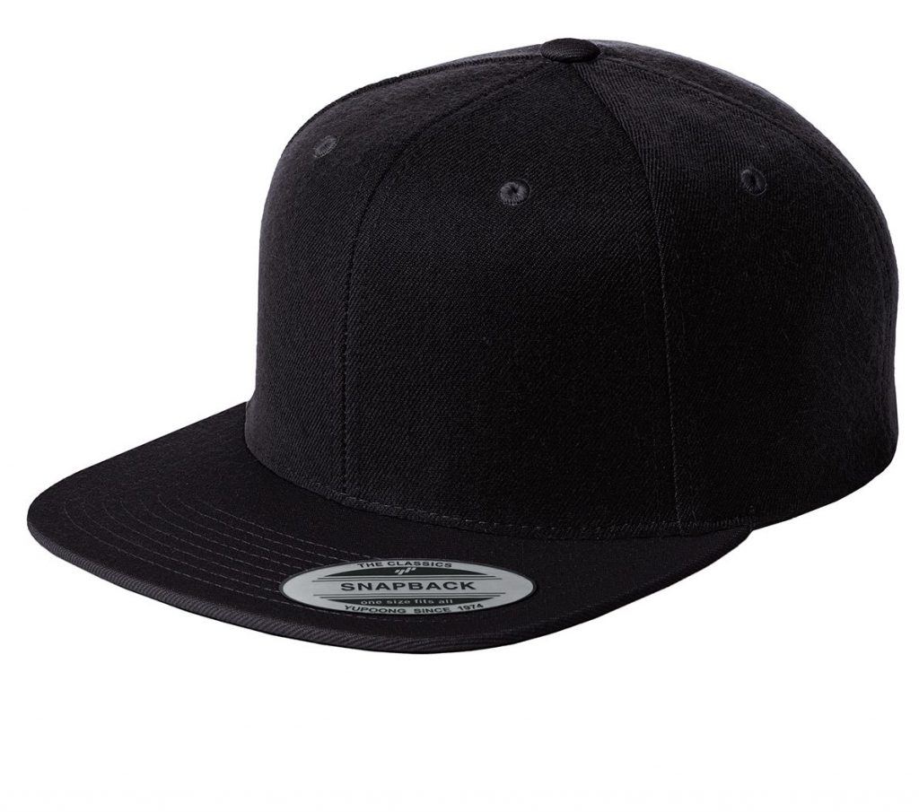 Flatbill snapback cap