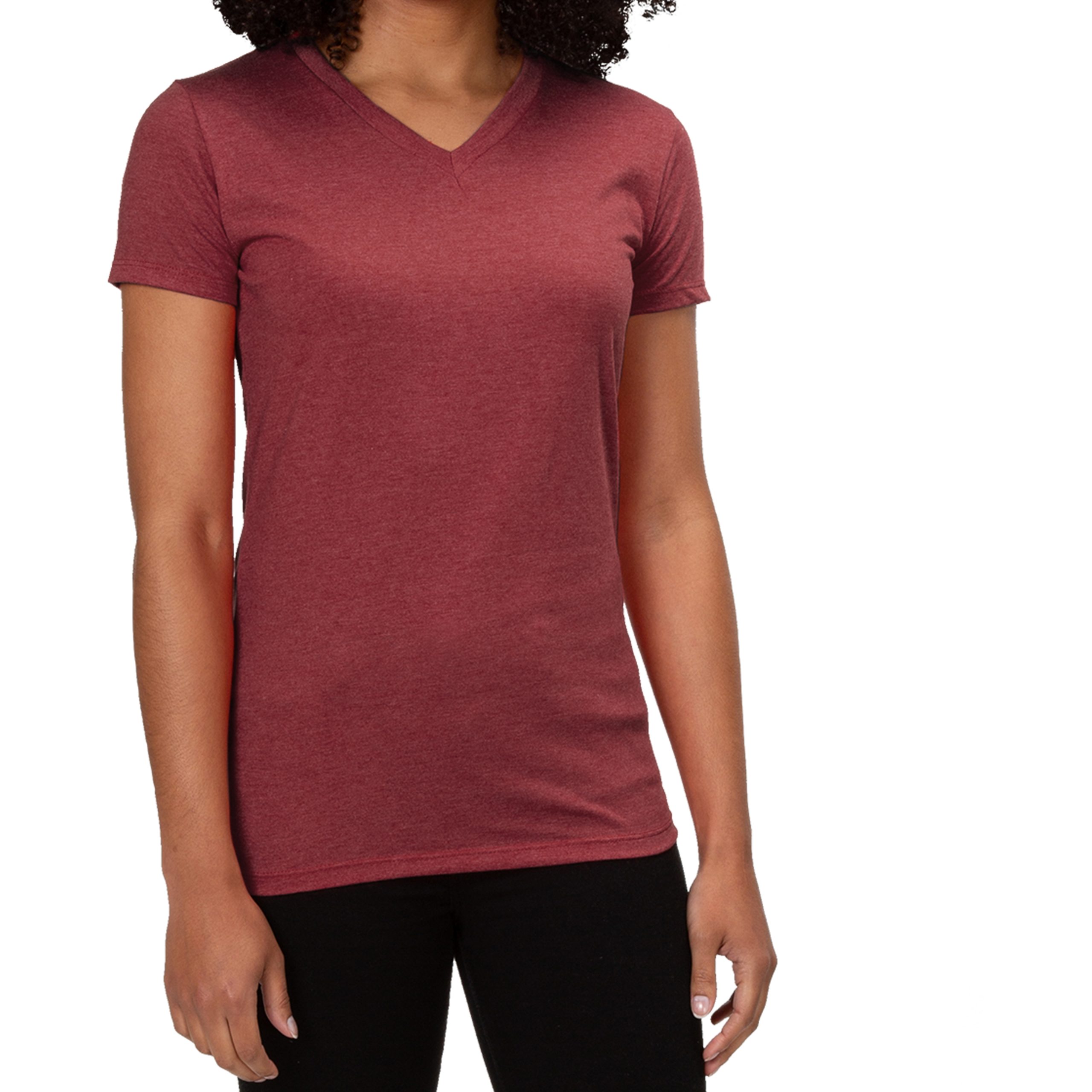 Allmade Ladies Tri-Blend V-neck T-Shirt - Concept Design Studios ...