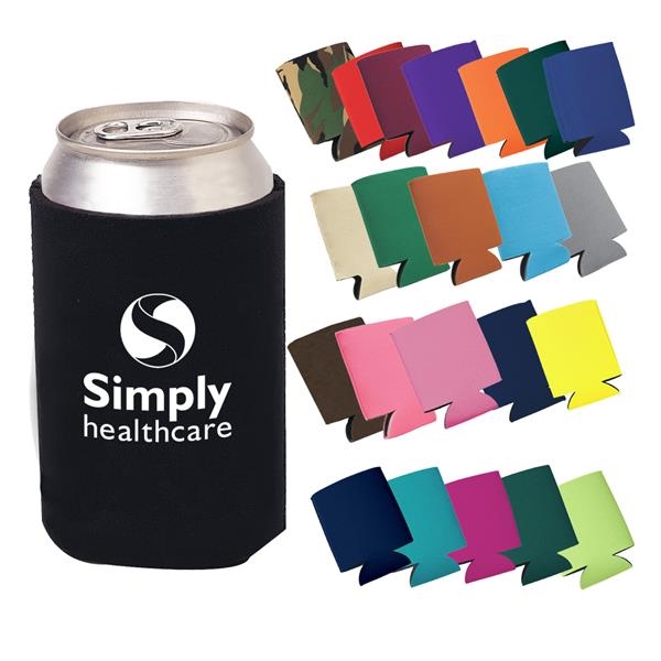 Insulated Can Cooler - 1-color imprint