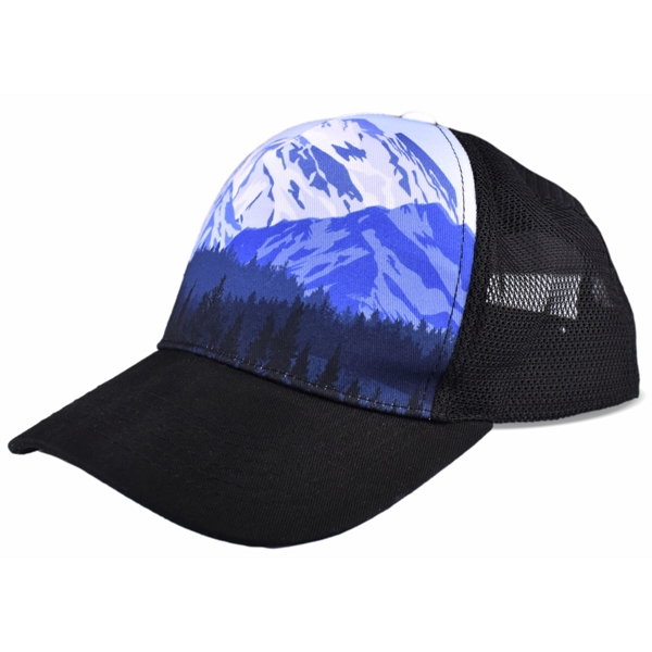 Sublimated Low Profile Trucker Hat